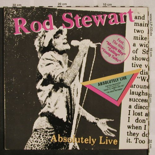 Stewart,Rod: Absolutly Live,Foc, WB(92.3743-1), D, 1982 - 2LP - H2852 - 6,00 Euro