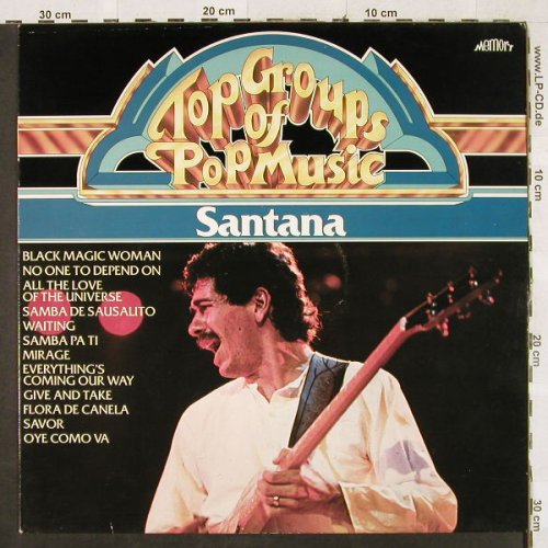 Santana: Top Groups Of Pop Music, Memory(296 988-245), NL, Ri'75, 1981 - LP - H3144 - 5,00 Euro