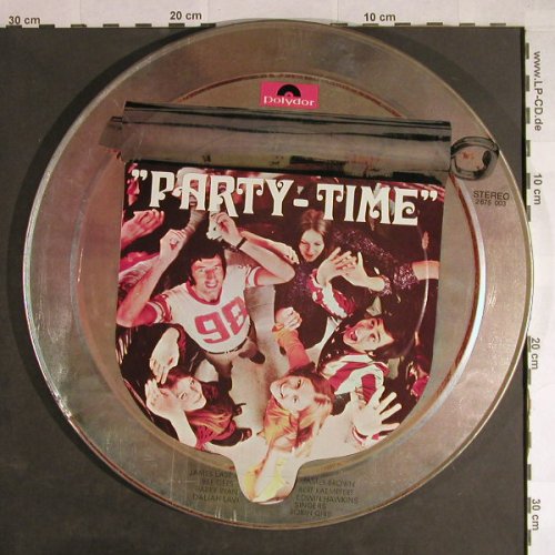 V.A.Party-Time: metal tin - NoVinyl , only tin, Polydor(2675 003), D, vg+,  - LPgx - H316 - 5,00 Euro