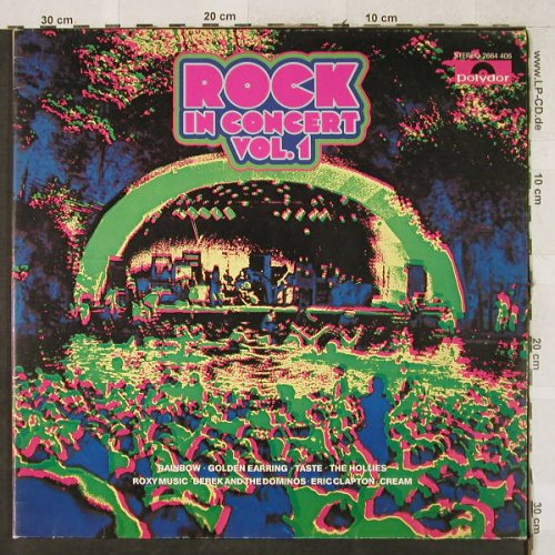 V.A.Rock in Concert Vol.1: Rainbow..Cream, Foc, Polydor(2664 406), D, 1977 - 2LP - H3612 - 7,50 Euro