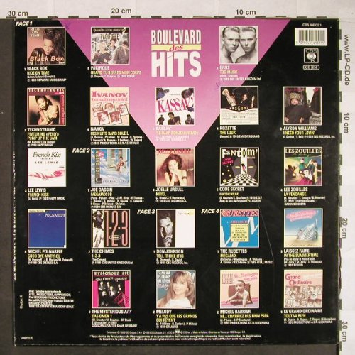 V.A.Boulevard des Hits: Volume  9, woc, CBS(466 132 1), NL, 1990 - 2LP - H36 - 6,00 Euro