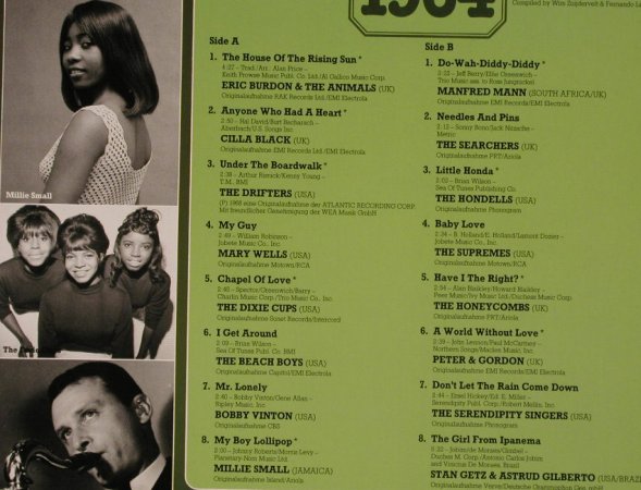 V.A.30 Years Popmusic: 1964-Eric Burdon...Stan Getz&Astrud, S*R(46 214 3), D,  - LP - H3750 - 4,00 Euro