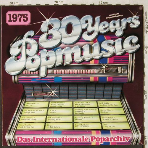 V.A.30 Years Popmusic: 1975-Rod Stewart...Fox, S*R(46 225 9), D,  - LP - H3758 - 4,00 Euro