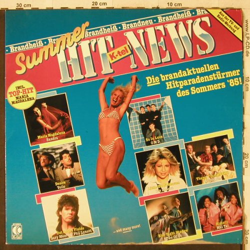V.A.Sommer Hit News: Sandra...G.Moore&Phil Lynott, K-tel(TG 1565), D, 1985 - LP - H3906 - 4,00 Euro