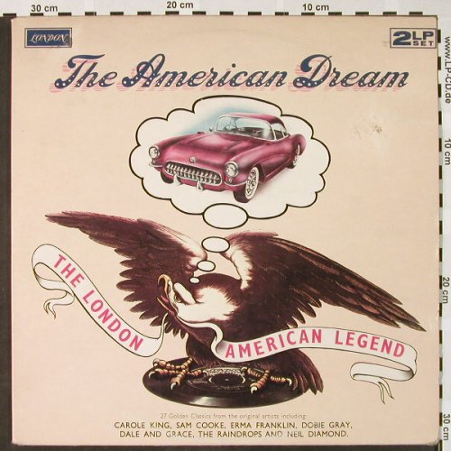 V.A.The American Dream,The London: American Legend, Foc, vg+/vg+, London(DREAM-R1/2), UK, Mono,  - 2LP - H4028 - 6,00 Euro