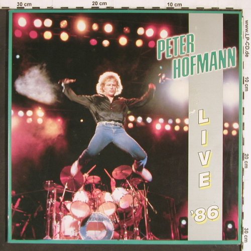 Hofmann,Peter: Live'86, Foc, CBS(450054 1), NL, 1986 - 2LP - H4036 - 5,00 Euro