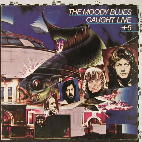 Moody Blues: Caught Live +5, Ri, Nova(6.28412 DP), D, 1977 - 2LP - H4043 - 6,50 Euro