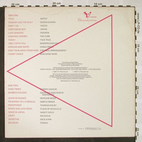 V.A.Modern Heroes: Duran Duran..Pigbag, m-/vg+, TV Records(TVA 1), UK, 1982 - LP - H4238 - 5,00 Euro