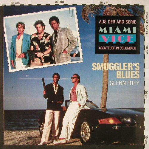 Frey,Glenn: Smuggler's Blues/You belong to t.Ci, MCA(258 418-0), D, 1985 - 12inch - H4333 - 4,00 Euro