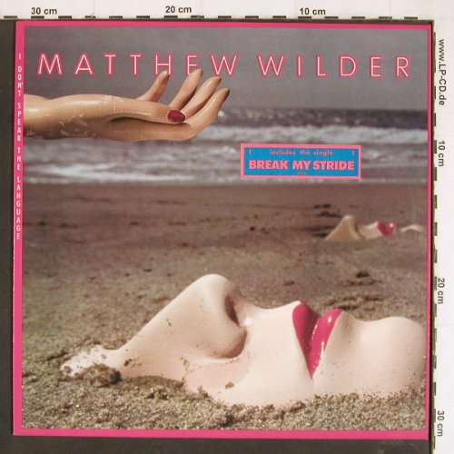 Wilder,Matthew: I Don't Speak The Language, Epic(EPC 25 785), NL, 1983 - LP - H4356 - 5,00 Euro