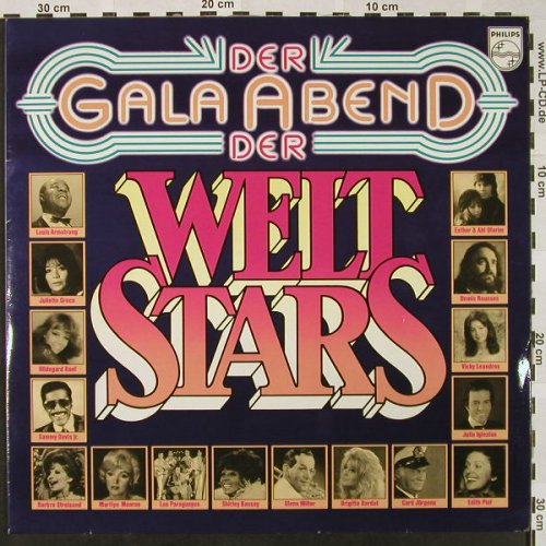 V.A.Der Gala Abend der Weltstars: Louis Armstrong...Glenn Miller, Philips Club Ed.(66 178 5), D,  - LP - H4640 - 5,00 Euro