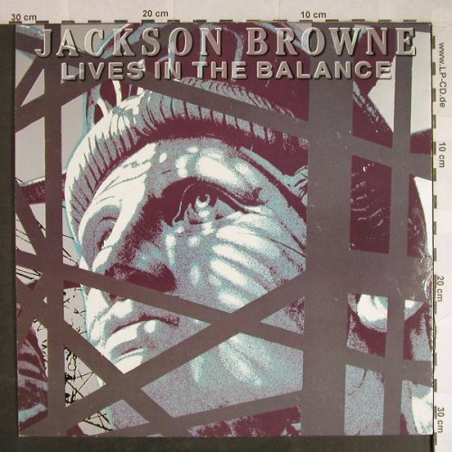Browne,Jackson: Lives In The Balance, Asylum(960 457-1), D, 1986 - LP - H475 - 5,00 Euro