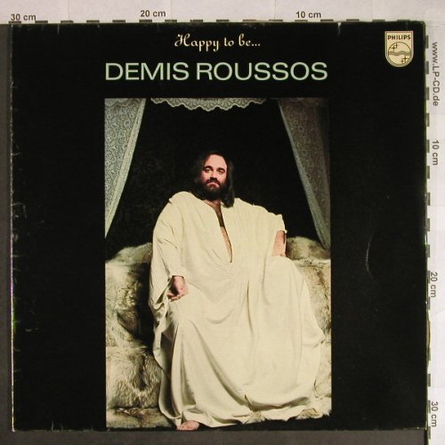 Roussos,Demis: Happy To Be...,Foc, vg+/vg-, Philips(9120 088), D, 1976 - LP - H484 - 3,00 Euro