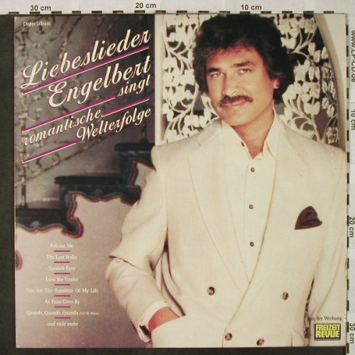 Engelbert: Liebeslieder,singt romantische Lied, Epic/Freizeit Revue(EPC 450568 1), NL, 1987 - 2LP - H4874 - 7,50 Euro