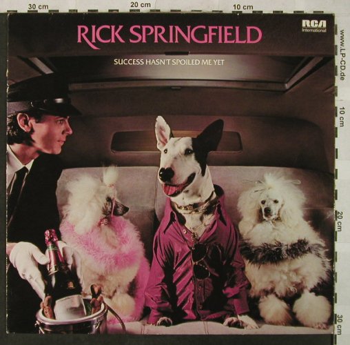 Springfield,Rick: Success Hasn`t Spoiled Me Yet, RCA(NL 84767), D,DogCover, 1982 - LP - H5066 - 5,50 Euro