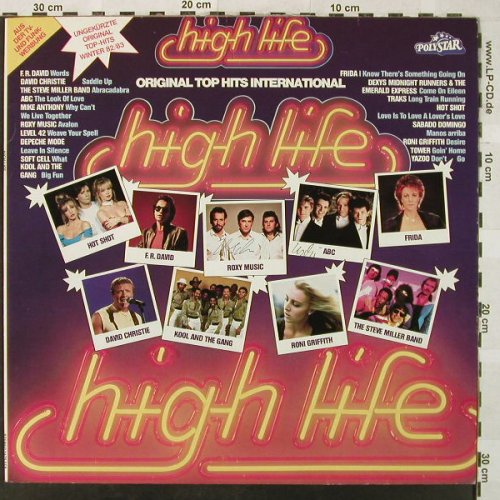 V.A.High Life: Original Top Hits ,Winter 82/83, Polystar(2475 569), D, 1982 - LP - H5144 - 4,00 Euro