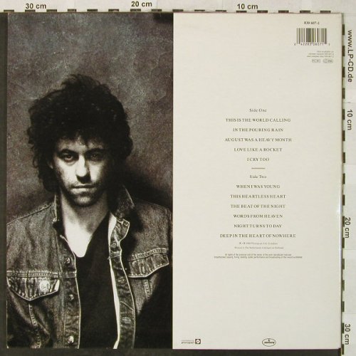 Geldof,Bob: Deep In The Heart Of Nowhere,Foc, Mercury(830 607-1), NL, 1986 - LP - H5165 - 5,00 Euro