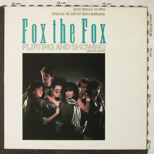 Fox The Fox: Flirting And Showing+1,Ben Liebrand, CBS(12.4753), UK, 1983 - 12inch - H5237 - 3,00 Euro