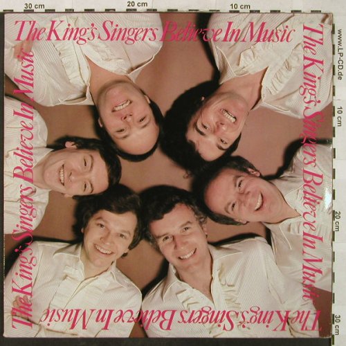 King's Singer's: Believe In Music, Aves(INT 161.545), D, 1981 - LP - H5256 - 7,50 Euro
