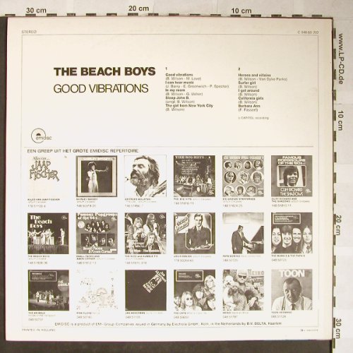 Beach Boys: Good Vibrations, Emidisc(C 048-50 702), NL,  - LP - H5566 - 5,00 Euro