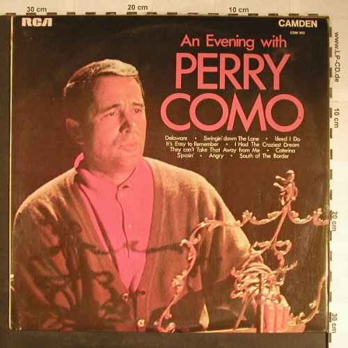 Como,Perry: An Evening with, m-/vg+, RCA Camden(CDM 1053), UK, Ri,  - LP - H5587 - 4,00 Euro