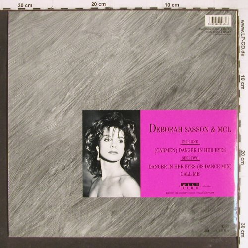 Sasson,Deborah: Carmen Danger in her Eyes*2/Call Me, West Side/EMI(2 02943 6), D, 1988 - 12inch - H5643 - 1,00 Euro