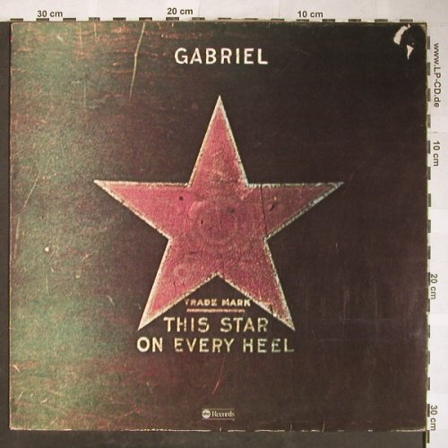 Gabriel: This Star on Every Heel, vg+/vg+, ABC(27 123 XOT), D, 1975 - LP - H5758 - 6,00 Euro