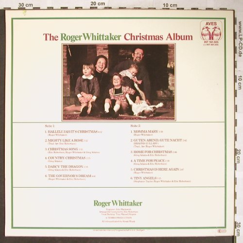 Whittaker,Roger: Christmas Album, Aves(INT 161.505), D, 1978 - LP - H5811 - 4,00 Euro