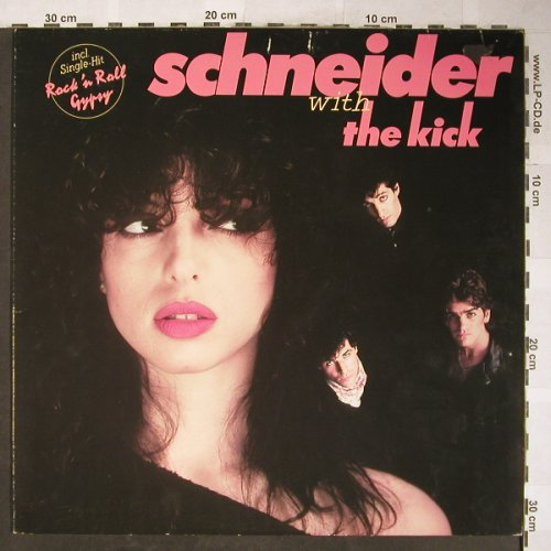 Schneider,Helen: Schneider With The Kick, WEA(WEA 58 294), D, 1981 - LP - H5900 - 2,00 Euro