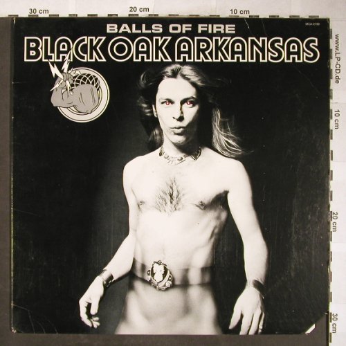 Black Oak Arkansas: Balls Of Fire, vg+/vg+, MCA(MCA-2199), US, CO, 1976 - LP - H5958 - 7,50 Euro