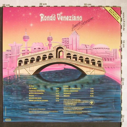 Rondo Veneziano: Concerto Futurissimo, Baby(TG 1523), D, 1984 - LP - H61 - 5,00 Euro