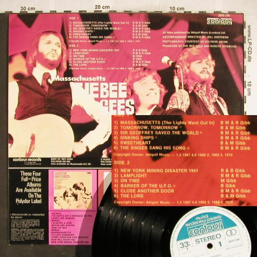 Bee Gees: Massachusetts, Contour(2870 196), UK,  - LP - H6357 - 5,50 Euro