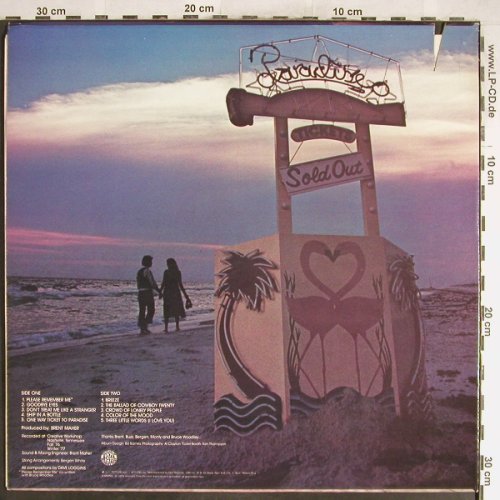 Loggins,Dave: One Way Ticket To Paradise, Epic(PE 34 713), US, CO, 1977 - LP - H6512 - 9,00 Euro
