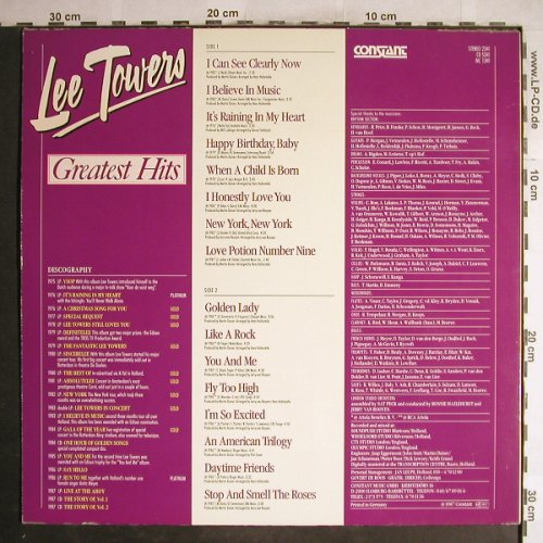 Towers,Lee: Greatest Hits, Constant(2341), D, 1987 - LP - H6976 - 6,00 Euro