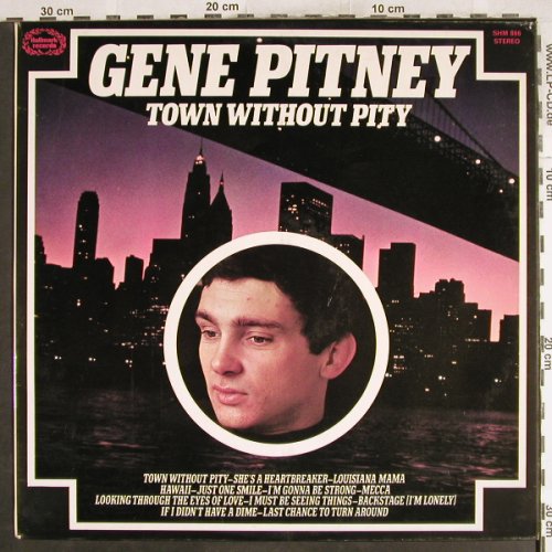 Pitney,Gene: Town Without Pity, Hallmark(SHM 866), UK, 1969 - LP - H7177 - 5,00 Euro