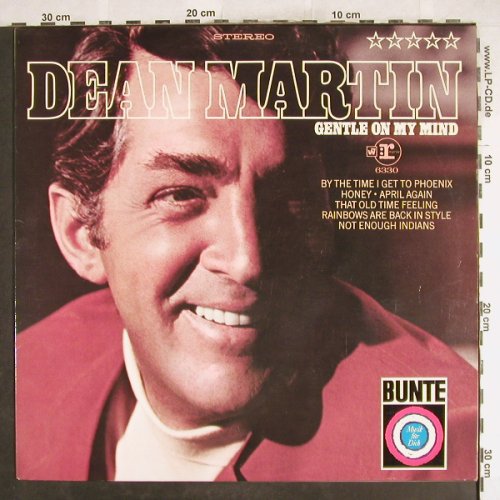 Martin,Dean: Gentle On My Mind, Reprise/Bunte Ed.(RS 6330-D), D,  - LP - H7197 - 6,00 Euro