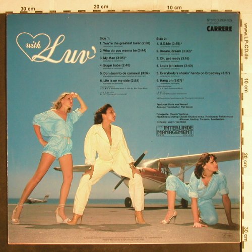 Luv': With Luv', Carrere(2934 105), D, 1978 - LP - H7206 - 7,50 Euro