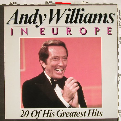 Williams,Andy: In Europe, 20 of his Great..,m-/vg+, CBS(CBS 84054), NL, 1979 - LP - H7278 - 4,00 Euro