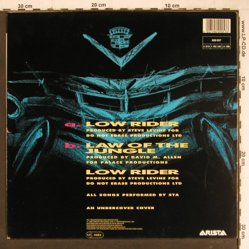 5TA: Low Rider *3+1, m-/vg+, Arista(609 057), D, 1987 - 12inch - H7316 - 4,00 Euro