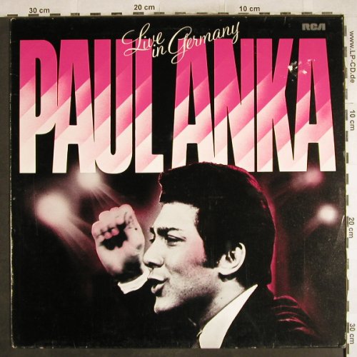Anka,Paul: Live In Germany (1964), m-/VG+, RCA International(26.21564 AF), D, Ri,  - LP - H7331 - 6,00 Euro