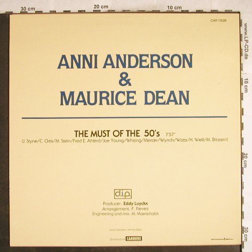 Anderson,Annie & Maurice Dean: The Must Of The 50's, 1-sided, Carrere(CAR 13028), B,  - 12inch - H7352 - 2,50 Euro
