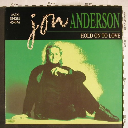 Anderson,Jon: Hold On To Love/In a Lifetime +1, CBS(CBS 651514 6), NL, 1988 - 12inch - H7356 - 3,00 Euro