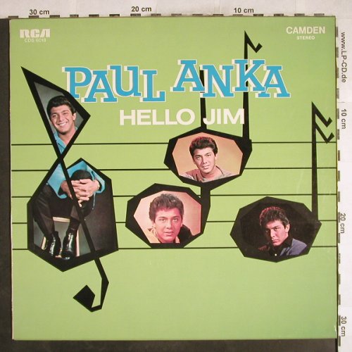 Anka,Paul: Hello Jim, RCA International(CDS 6018), D,  - LP - H7371 - 5,50 Euro