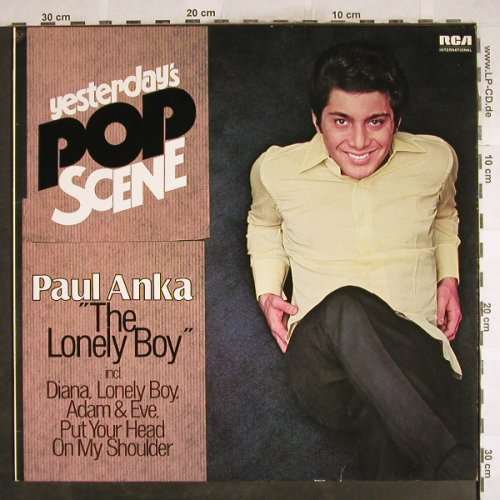 Anka,Paul: Yesterday's Pop Scene, Ri, RCA(NL 89206), D, 1972 - LP - H7373 - 5,00 Euro