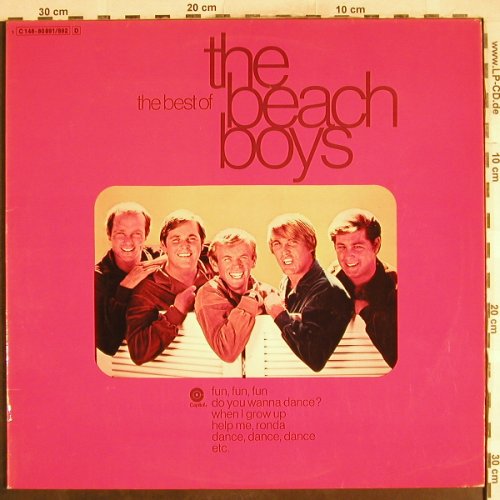 Beach Boys: The Best Of, Foc, Capitol(C 148-80891/892), D,  - 2LP - H7398 - 7,50 Euro