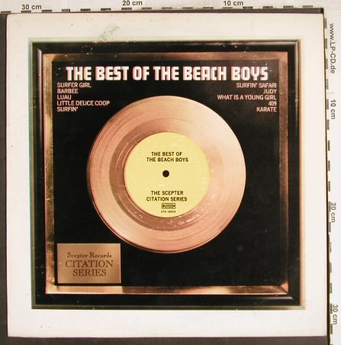 Beach Boys: The Best Of, Scepter(CTN 18004), US, 1972 - LP - H7409 - 6,00 Euro