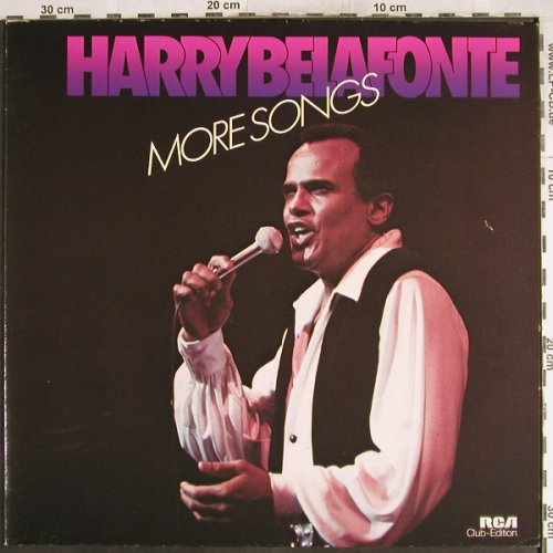 Belafonte,Harry: More Songs, Club Sonderauflage, RCA(34 199 0), D, 1978 - LP - H7474 - 6,00 Euro