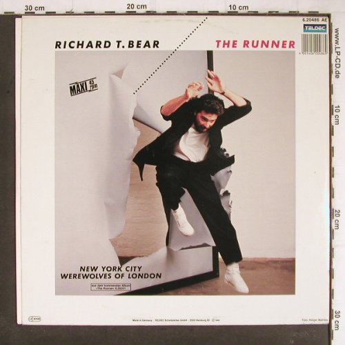 Bear,Richard T.: The Runner+2, orange Vinyl, Teldec(6.20486 AE), D, 1985 - 12inch - H7484 - 1,00 Euro