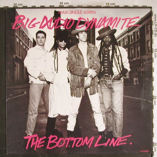 Big Audio Dynamite: The Bottom Line / BAD,Muster-Stoc, CBS(A 12.6591), NL, 1985 - 12inch - H7543 - 3,00 Euro