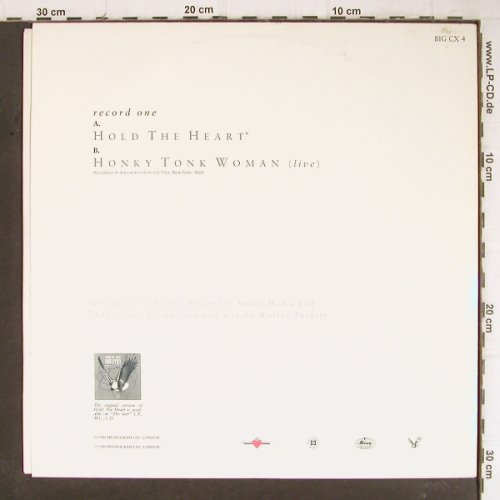 Big Country: Hold the Heart*2/Honky Tonk Woman, Phonogram(BIG CX 4), UK, 1986 - 12inch - H7544 - 1,00 Euro